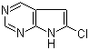 6-Chloro-7H-pyrrolo[2,3-d]pyrimidine molecular structure (CAS 90994-17-5)