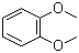 structure of CAS# 91-16-7, 1,2-Dimethoxybenzene;Veratrole; o-Dimethoxybenzene