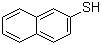 结构式 CAS# 91-60-1, 2-萘硫醇; 2-萘硫酚