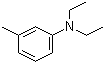 N,N-二乙基间甲苯胺分子结构 (CAS 91-67-8)
