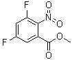 3,5-Difluoro-2-nitrobenzoic acid methyl ester molecular structure (CAS 910123-09-0)