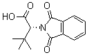 (R)-2-(1,3-Dihydro-1,3-dioxo-2H-isoindol-2-yl)-3,3-dimethylbutanoic acid molecular structure (CAS 911137-05-8)