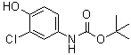 (3-Chloro-4-hydroxyphenyl)carbamic acid tert-butyl ester molecular structure (CAS 911297-03-5)