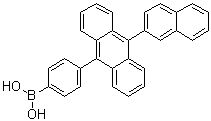 [4-[9-(Naphthalen-2-yl)anthracen-10-yl]phenyl]boronic acid molecular structure (CAS 911390-81-3)