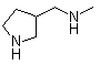3-Methylaminomethylpyrrolidine molecular structure (CAS 91187-81-4)