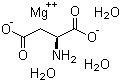 Magnesium aspartate hydrochloride hydrate molecular structure (CAS 91198-22-0)