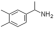 alpha,3,4-Trimethylbenzylamine molecular structure (CAS 91251-29-5)