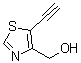 5-Ethynyl-4-thiazolemethanol molecular structure (CAS 912639-70-4)