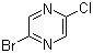 structure of CAS# 912773-21-8, 2-Bromo-5-chloropyrazine