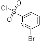 结构式 CAS# 912934-77-1, 6-溴-2-吡啶磺酰氯