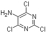 结构式 CAS# 91322-00-8, 5-氨基-2,4,6-三氯嘧啶