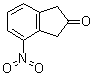 2,3-Dihydro-4-nitro-1H-inden-2-one molecular structure (CAS 913297-09-3)