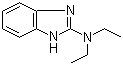 结构式 CAS# 91337-47-2, N,N-二乙基-1H-苯并咪唑-2-胺