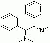 (1S,2S)-N,N,N',N'-四甲基-1,2-二苯基乙烷-1,2-二胺分子结构 (CAS 91361-07-8)