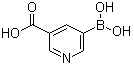 5-Borononicotinic acid molecular structure (CAS 913836-03-0)