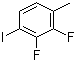 2,3-Difluoro-1-iodo-4-methylbenzene molecular structure (CAS 914100-41-7)