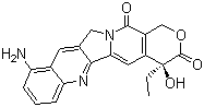 9-Aminocamptothecin molecular structure (CAS 91421-43-1)
