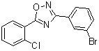 3-(3-Bromophenyl)-5-(2-chlorophenyl)-1,2,4-oxadiazole molecular structure (CAS 914212-35-4)