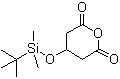 结构式 CAS# 91424-40-7, 3-叔丁基二甲硅氧基戊二酸酐