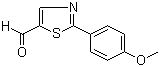 2-(4-Methoxyphenyl)thiazole-5-carbaldehyde molecular structure (CAS 914348-82-6)
