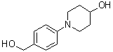 1-[4-(Hydroxymethyl)phenyl]-4-piperidinol molecular structure (CAS 914349-20-5)