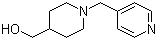 1-(4-Pyridinylmethyl)-4-piperidinemethanol molecular structure (CAS 914349-22-7)