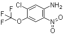 结构式 CAS# 914637-23-3, 5-氯-2-硝基-4-(三氟甲氧基)苯胺
