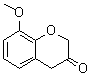 8-Methoxy-2H-1-benzopyran-3(4H)-one molecular structure (CAS 91520-00-2)