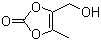4-(Hydroxymethyl)-5-methyl-1,3-dioxol-2-one molecular structure (CAS 91526-18-0)