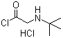 2-[(tert-Butyl)amino]acetyl chloride hydrochloride molecular structure (CAS 915725-52-9)