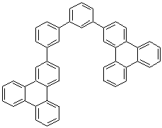 3,3'-Di(Triphenylen-2-yl)-1,1'-biphenyl molecular structure (CAS 916333-27-2)