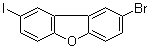 2-Bromo-8-iododibenzofuran molecular structure (CAS 916435-41-1)