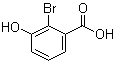2-溴-3-羟基苯甲酸分子结构 (CAS 91658-91-2)