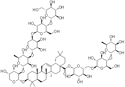 Clematiunicinoside E molecular structure (CAS 916649-92-8)