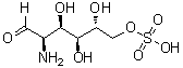 D-Glucosamine-6-sulfate molecular structure (CAS 91674-26-9)