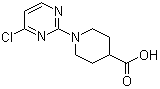 1-(4-Chloro-2-pyrimidinyl)-4-piperidinecarboxylic acid molecular structure (CAS 916791-12-3)