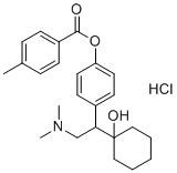 盐酸安索法辛分子结构 (CAS 916918-84-8)