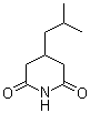 结构式 CAS# 916982-10-0, 4-异丁基哌啶-2,6-二酮