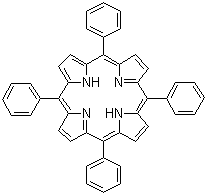 structure of CAS# 917-23-7, 5,10,15,20-Tetraphenylporphyrin;5,10,15,20-Tetraphenyl-21H,23H-porphine; meso-Tetraphenylporphyrin