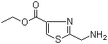 结构式 CAS# 91711-96-5, 2-(氨基甲基)-1,3-噻唑-4-甲酸乙酯