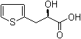 结构式 CAS# 917247-81-5, (alphaR)-alpha-羟基-2-噻吩丙酸