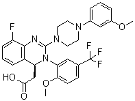 Letermovir molecular structure (CAS 917389-32-3)