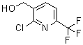2-Chloro-6-(trifluoromethyl)-3-pyridinemethanol molecular structure (CAS 917396-39-5)