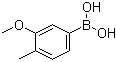 3-Methoxy-4-methylphenylboronic acid molecular structure (CAS 917757-15-4)
