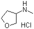 Tetrahydro-N-methyl-3-furanamine hydrochloride molecular structure (CAS 917882-94-1)