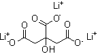 柠檬酸锂分子结构 (CAS 919-16-4)