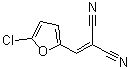 2-[(5-Chloro-2-furanyl)methylene]propanedinitrile molecular structure (CAS 91937-67-6)