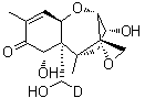 structure of CAS# 919488-17-8, (3alpha,7alpha)-12,13-Epoxy-3,7,15-trihydroxytrichothec-9-en-8-one-15-d