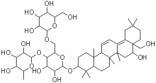 柴胡皂苷 H分子结构 (CAS 91990-63-5)