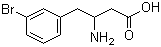 3-Amino-4-(3-bromophenyl)butyric acid molecular structure (CAS 919988-42-4)